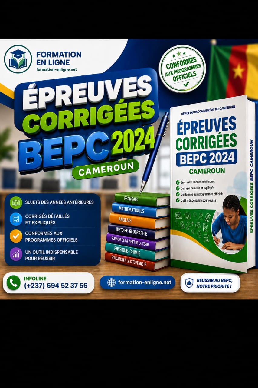 Epreuve+Corrigés BEPC