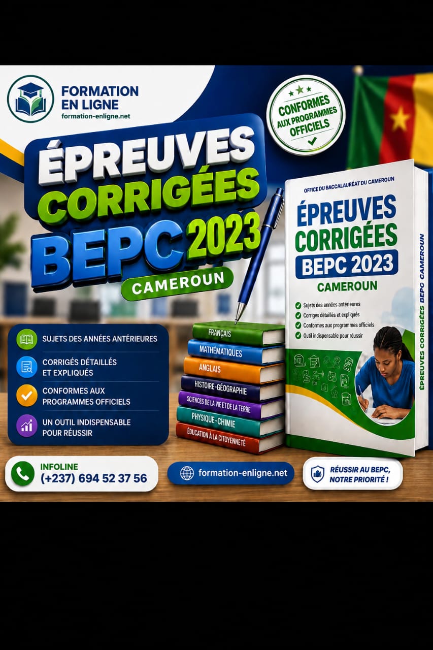 Epreuve+Corrigé BEPC
