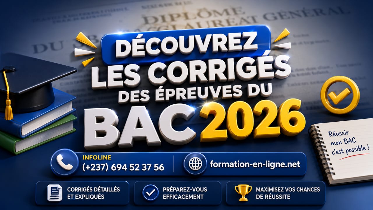 Epreuve +Corrigés BAC